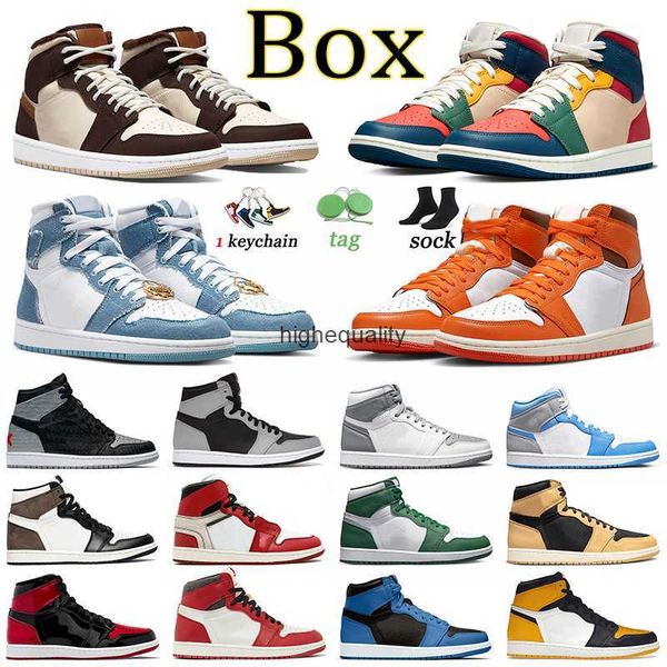 

professional 1 1s basketball shoes jumpman offs white high og yellow toe stealth sports heirloom starfish trainers men women gorge green