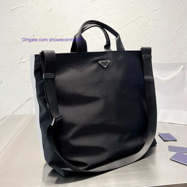 

tote luxury bag designer handbag black nylon large capacity shoulder bag ladies fashion casual shopping
