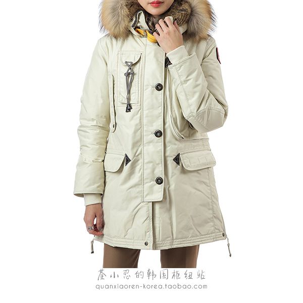 

womens down jacket winter rabbit fur hat raccoon fur collar coats, Black