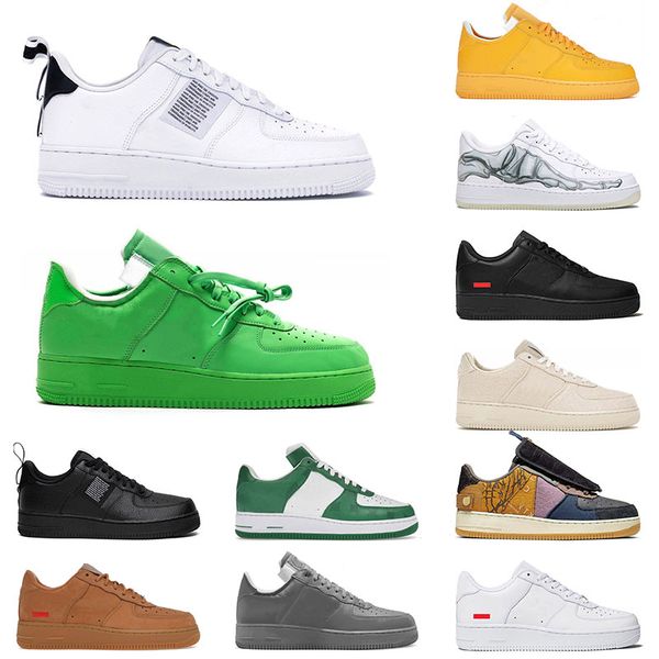 

1 one running shoes for men women university gold grey utility white s white stussys beige mca leather virgil ablohs red trainers classic sn