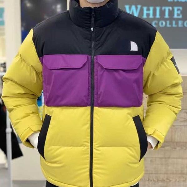 

2023ssd winter sportswear mens down jacket embroidery parkas tn designer down coat men women zippered jackets fashion warm parka coats gobi, Black