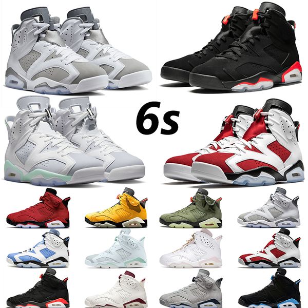 

jumpman 6s basketball shoes carmine gold hoops mint foam black infrared metallic silver cool grey toro mens womens trainers outdoor sport sn