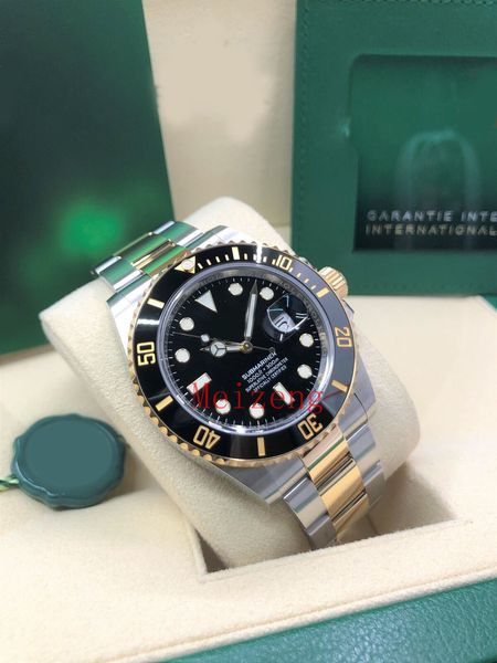 

luxury wristwatch date two tone 2023 watch 41mm ref 126613ln men's automatic watch y074, Slivery;golden