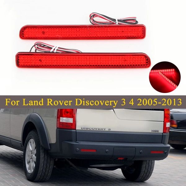 

car lights bars brake light rear bumper reflector light for discovery 3 4 2005-2013 tail fog lamp