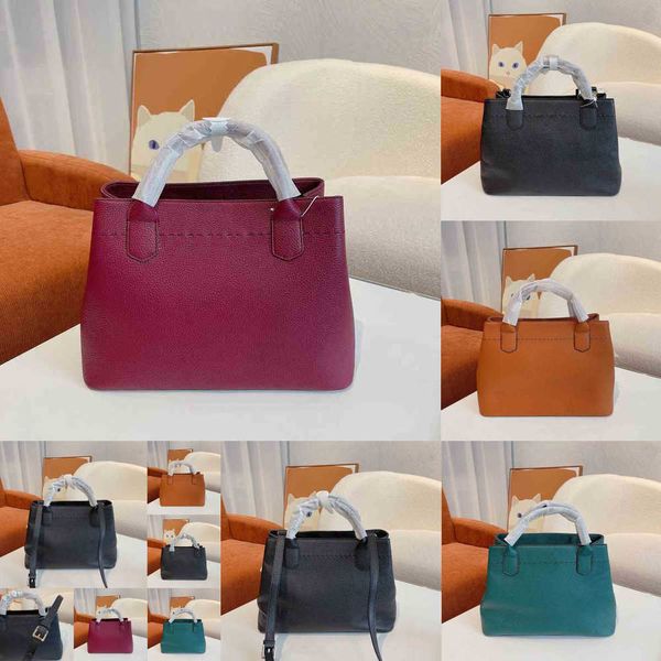 

womens shopping bags totes women large capacity leather handbag shoulder simple generous bag purses handbags 220621