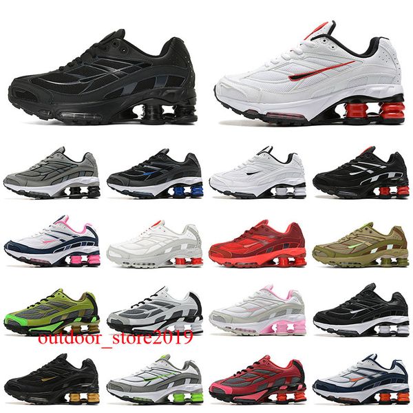 

fashion ride 2 running shoes with socks women men outdoor sports sneakers speed red triple black white shoxs tl medium olive navy gold runne