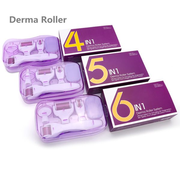 

micro needle rollers derma roller dermaroller titanium hair growth beard growth microneedle skin care eye face body treatment beauty tool