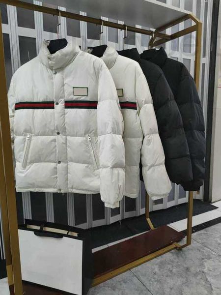 

men's down & parkas designer winter coat mens women's down jacket parkas coats hooded quality casual outdoor feather outwear keep, Black