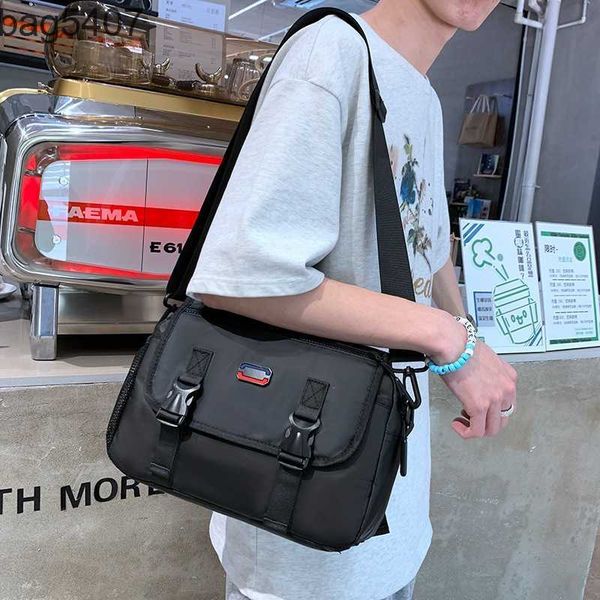 

2023 new hand bag factory 80% wholesale and retail crossbody bag men's fashion brand workwear waterproof student postman backpack women