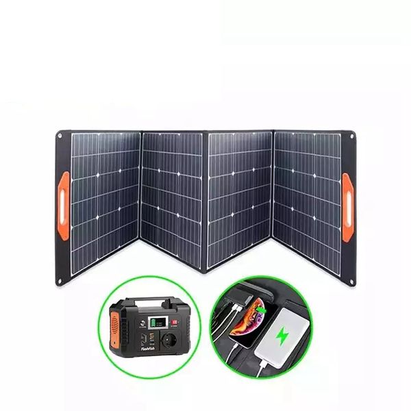 

energy 20w usb charger lightweight 3 folds 110v 220v europe outdoor camping portable solar panel for power station