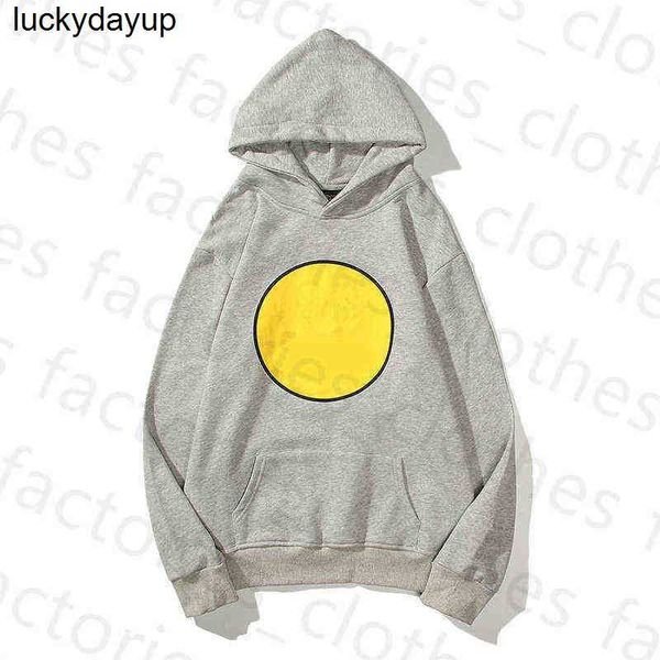 

men's hoodies sweatshirts designer drews printing smile long sleeve hooded house style winter sweater hoodie, Black