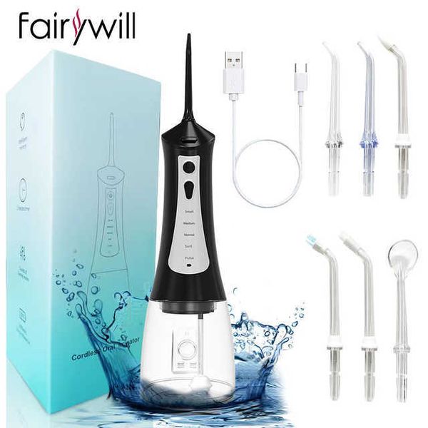 

oral irrigators other hygiene fairywill new 350ml portable usb rechargeable dental water flosser jet teeth cleaner with 6 jets 221215