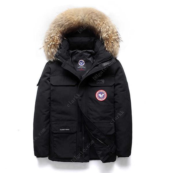 

parkas ripley jeep spirit medium down thickened men's jacket 165, Black