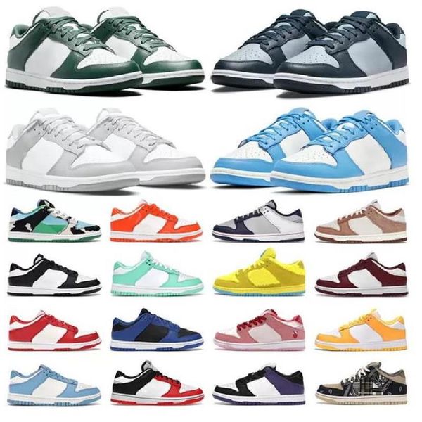 

2022 men women low sb shoes dunksb chunky brazil university blue abstract art laser orange black white gulf ben syrac2848