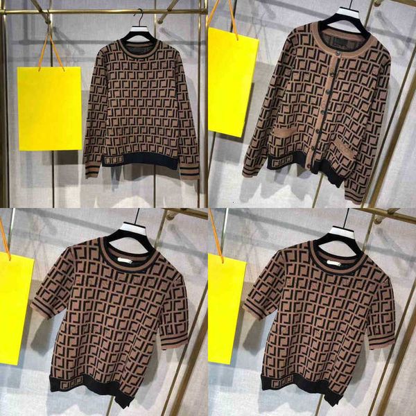 

women casual dresses classic vintage knit dress fashion designer clothes full letter luxurious senior short sleeves long sleeve 5 kinds of f, Black;gray