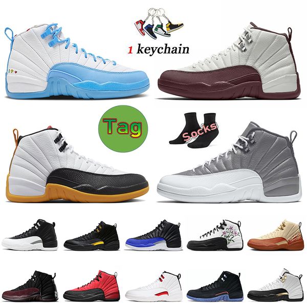 

2022 jumpman 12 basketball shoes 12s mens sneakers university gold indigo a ma maniere x white burgundy crush hyper royal twist royalty spor