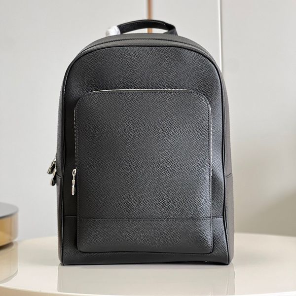 

fashion men backpack designer school bag large capacity rucksack handbags for women m30857 magnetic buckle closure leather drawstrings casua