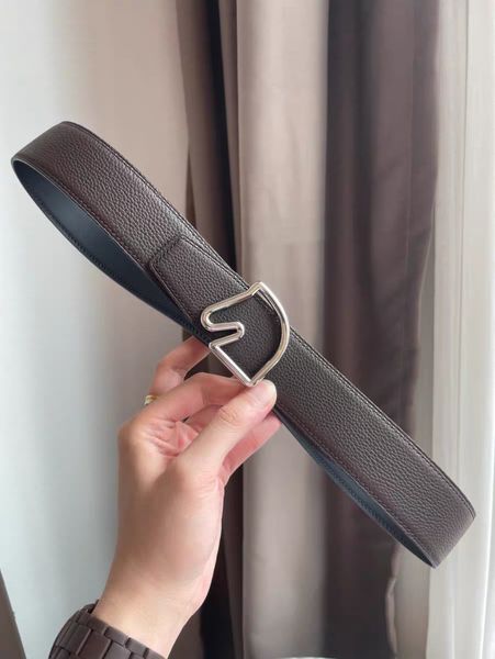 

designer belts letter men's fashion belts womens casual letter smooth brand luxury buckle belt width 3.2cm 3.8cm h buckle he03, Black;brown
