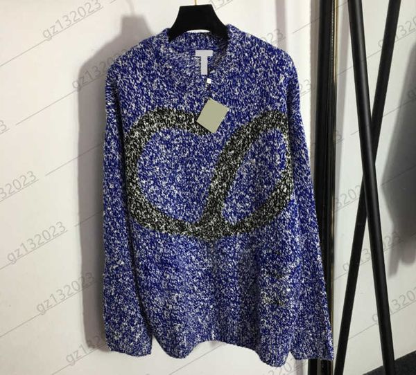 

womens sweaters contrasting color logo printing snowflake fabric soft warm knit sweater thread round collar long sleeve wool knitwear fashio, White;black
