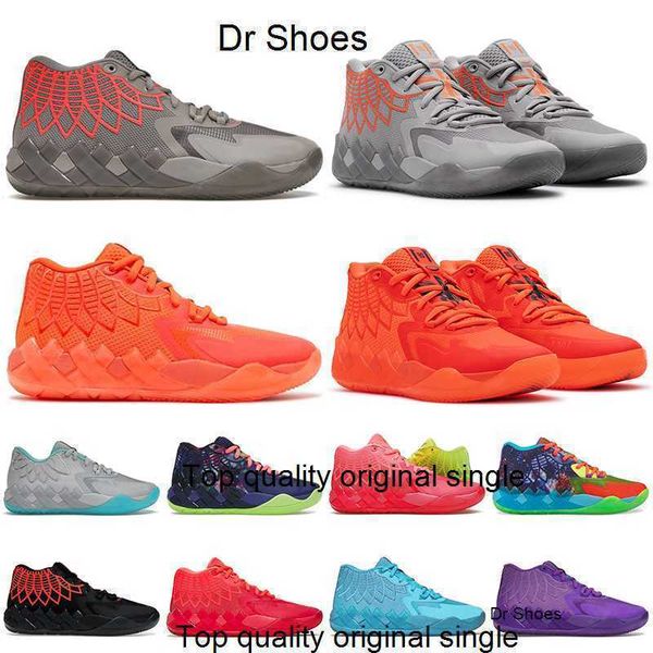 

lamelo ball basketball shoes mb.01 mens rock ridge red not from here lo ufo sneakers size 40-46