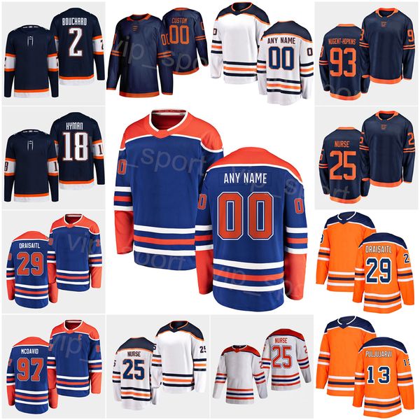 

reverse retro hockey 13 jesse puljujarvi jerseys 25 darnell nurse 29 leon draisaitl 97 connor mcdavid 93 ryan nugent-hopkins 18 zach hyman 7, Black;red