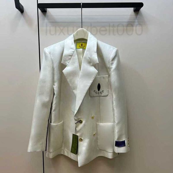 

women's suits & blazers designer fashion jackets casual loose jacket embroidery long sleeve suit lady sporty outwear stylish stripe jac, White;black