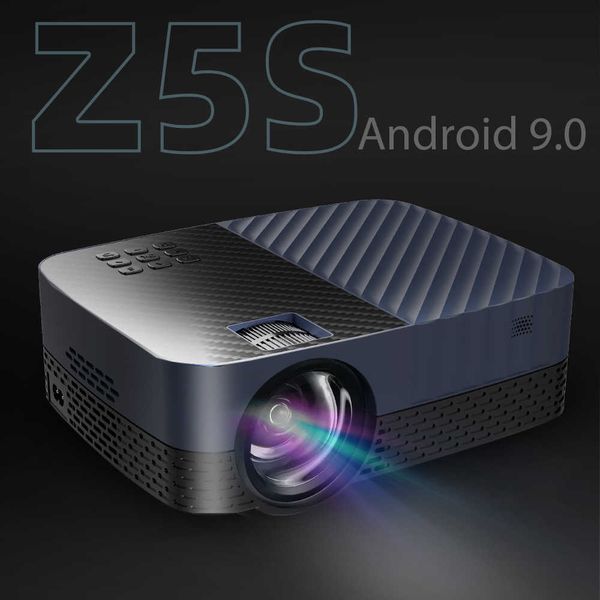 

AUN Projectors Z5S Full HD 1080P LED Theater Android 9 TV 1920x1080p MINI Beamer 4k Vidoe Projector for Home Cinema Mobile Phone T221217 120x1080p