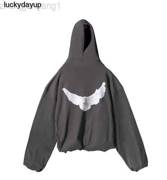

men's hoodies sweatshirts designer kanyes fashion brand hoodie name peace printed mens womens hoodie, Black