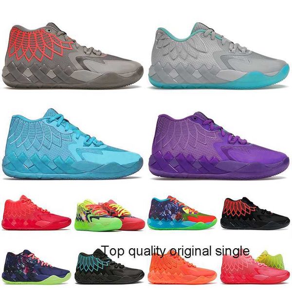 

2022 fashion lamelo ball basketball shoes mens 3 balls mb.01 trainers rock ridge queen city rick and morty red beige be you black blast not