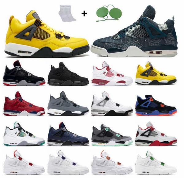 

shoes sneakers jumpman 4s 4 purple metallic ct8527 115 designer mens size