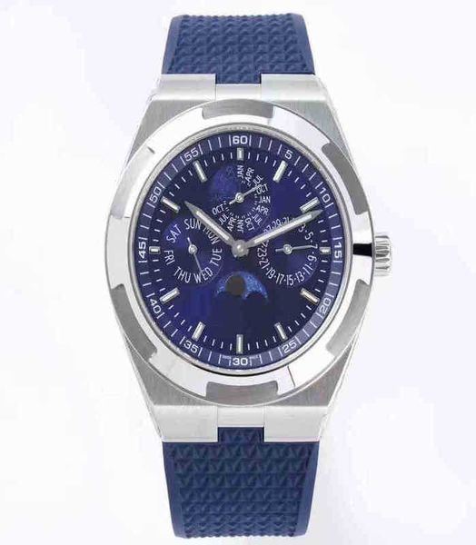 

4300v moon luxury 8f designer phase watches multifunction chronograph watch automatic mechanical x0s3, Slivery;brown