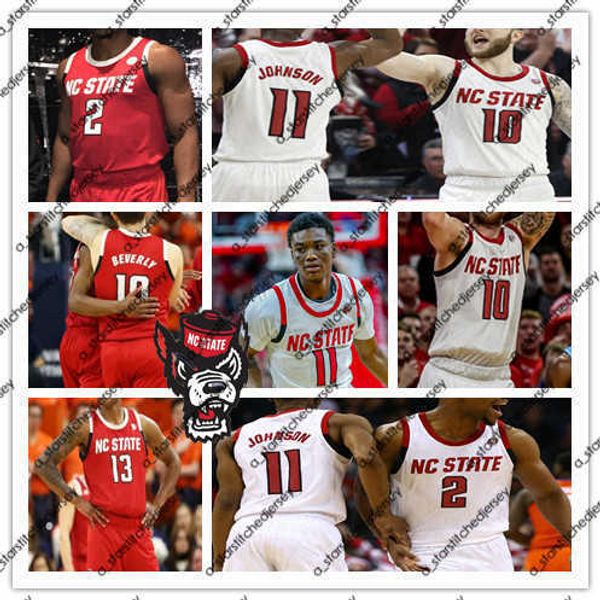 

college basketball wears custom 2021 college nc state wolfpack jersey basketball dennis smith jr. jericole hellems devon daniels markell joh, Black