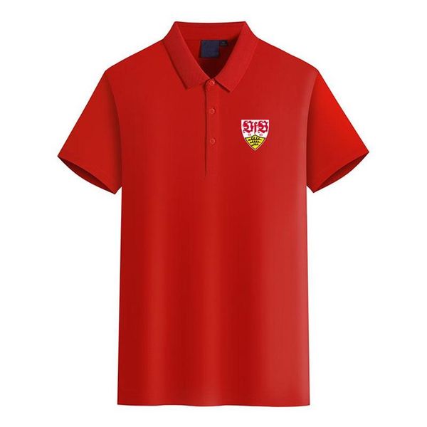 

vfb stuttgart football club logo men's fans &tees fashion golf polo t-shirt short sleeve polo t shirt264h, Black