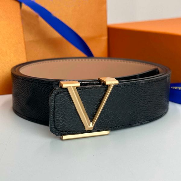 

fashion men belt luxury designer women leather belt plaid old flower letter smooth buckle belts 15 high-quality 4cm wide, Black;brown