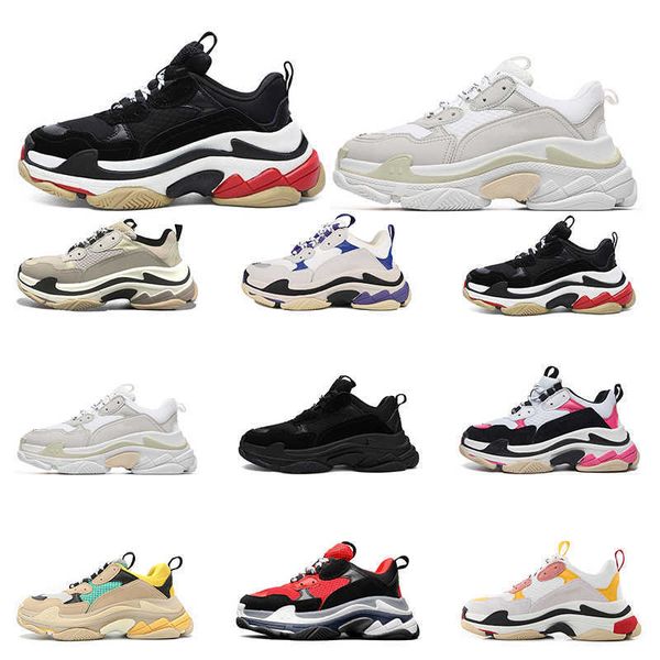 

shoes vintage sneakers casual tennis trainers black white grey purple bred mens jogging walking triple s men women