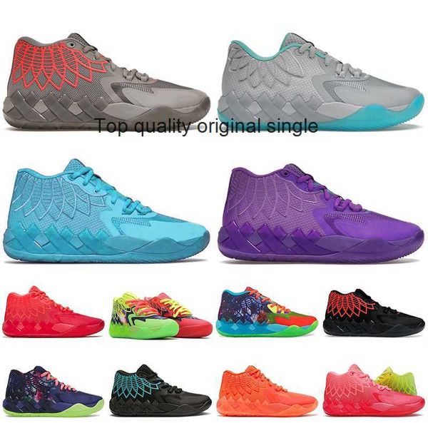 

2022 fashion lamelo ball basketball shoes mens 3 balls mb.01 trainers rock ridge queen city rick and morty red beige be you black blast not