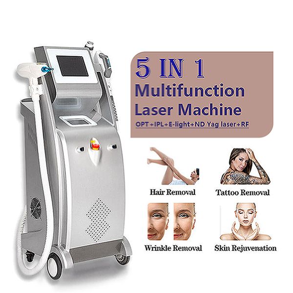 

ipl opt laser hair removal nd yag laser machine rf face lift elight multifunction beauty instrument