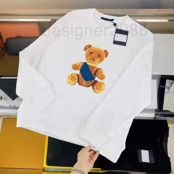 

women's hoodies & sweatshirts designer women woman jumpers terry sweatshirt with animal pattern letters printed autumn spring hoody sw, Black