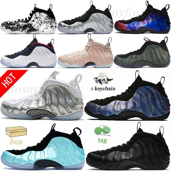 

2023 men basketball shoes foamposites one xx qs alternate sequoia particle beige olympic nrg galaxy island green mens sneakers