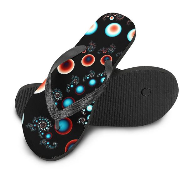 

designer slippers custom pattern diy design casual shoes size 39-46 fractal-7278443