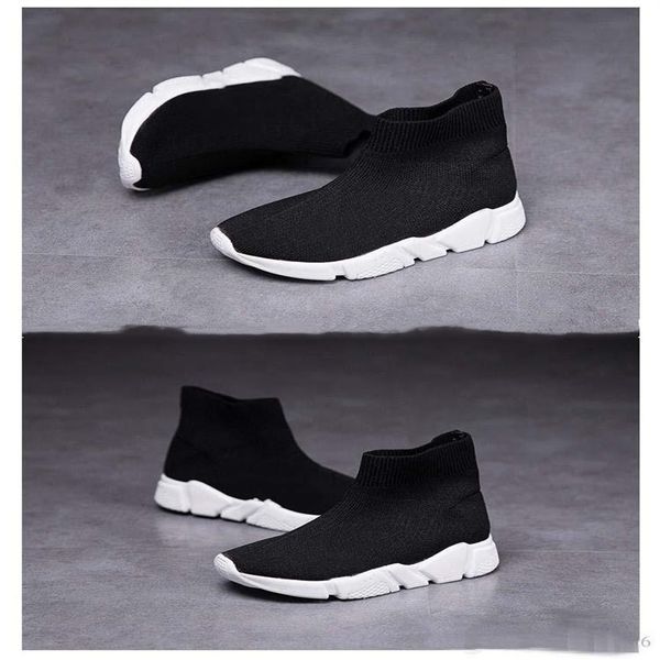 

2019 infant & children kids running shoes speed sock high sneaker tess mesh outdoor sports shoes toddler boy & girl trainer stretc2924, Black