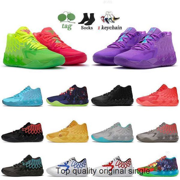 

2022 lamelo balls basketball shoes mb.01 rick and morty queen buzz city iridescent dreams unc
