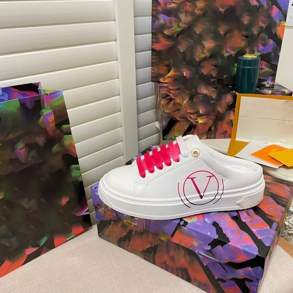 

casual shoes designer sneakers luxury sneaker c brand man woman designer trainer genuine leather ace slipper sandal slide by99 s26 02, Black