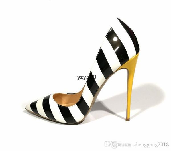 

red-bottoms christians new style high heels shoes black snakeskin pattern fine heel pointed women high heels wedding shoes 8cm 10cm 12 igg