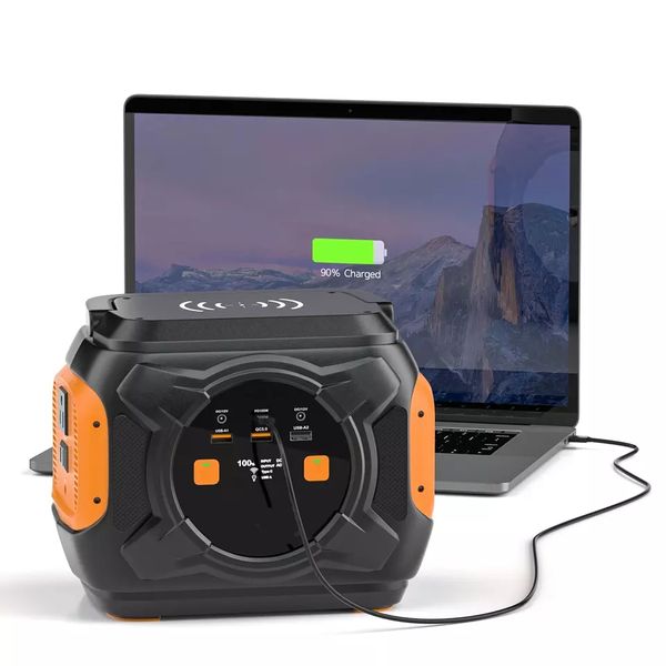 

292wh power charging station 80000mah portable power station with solar panel