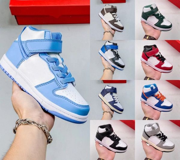 

sb designer kids shoes dunks medium sneakers retro black dunke trainers kid shoe youth toddler infants baby shoes green red pink blue size 2