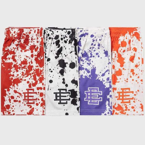 

emanuel eric fashion shorts men's ee basic short luxury new york city skyline men women jog pants casual fitness loose summer sports pa, White;black