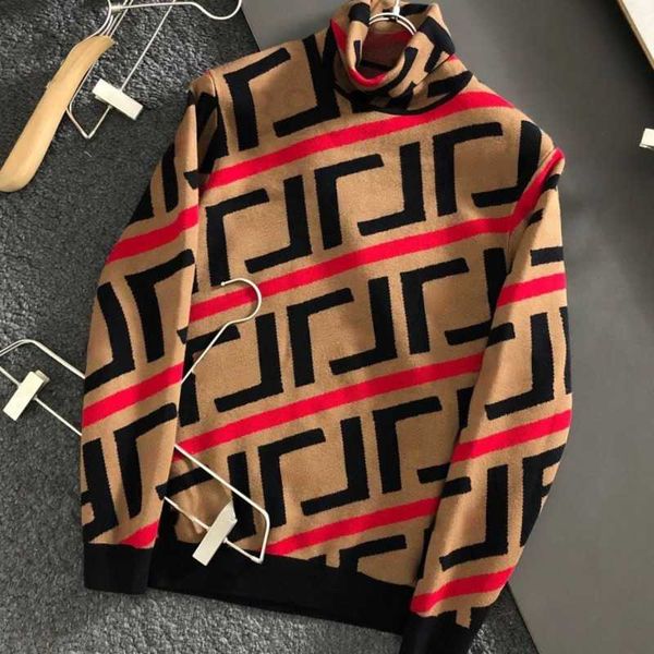 

men's sweaters designer winter mens wool sweater knitting pullover hoodie designer men women casual sweatshirt color embroidered round, White;black