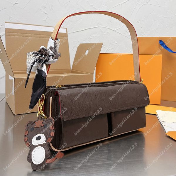 

Multi Pochette Shoulder Bags Messenger Bag Old Flower Handbag Luxury Designer Totes Retro Women Crossbody Limited Edition Purse Tote PU Handbags, 29*13