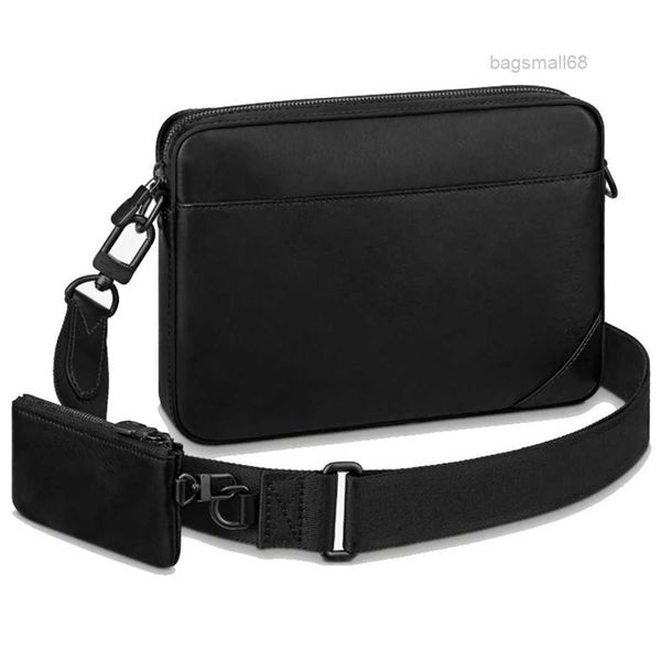 

embossing cross body bag 3 piece set in luxury designer bags fashion grey black 2 colors messenger bags handbag for men bagsmall68